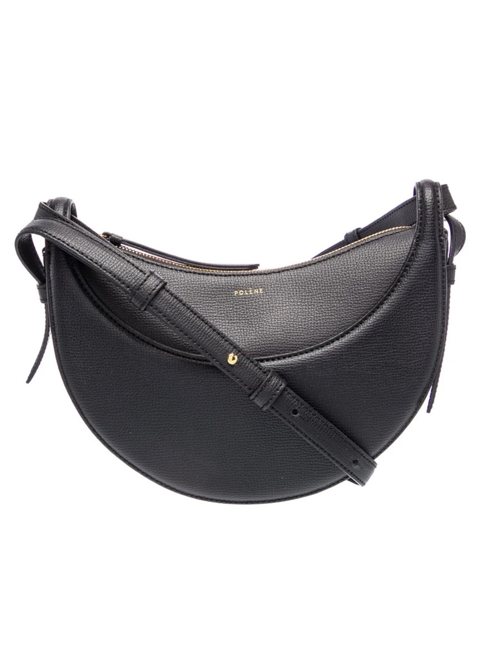 POLÈNE PARIS Numéro Dix Black Leather Crossbody Bag / Shoulder Bag NWOT